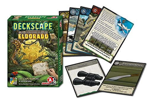 Deckscape: The Secret of Eldorado - Card Game (German)