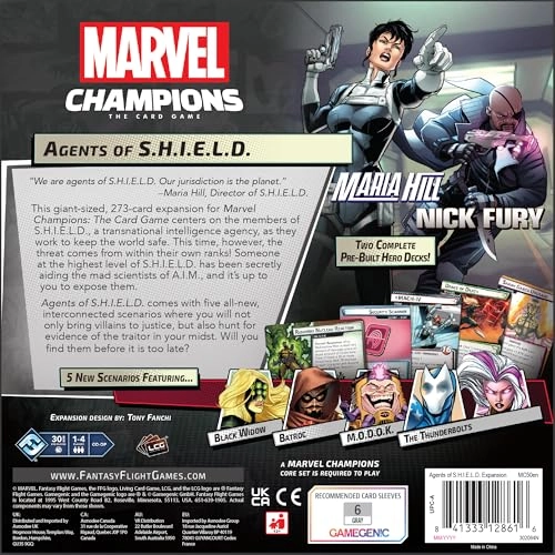 Marvel Champions The Card Game: Agents of S.H.I.E.L.D. Campaign Expansion