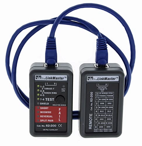 Link Master Tester - UTP & STP Wire Map Tester