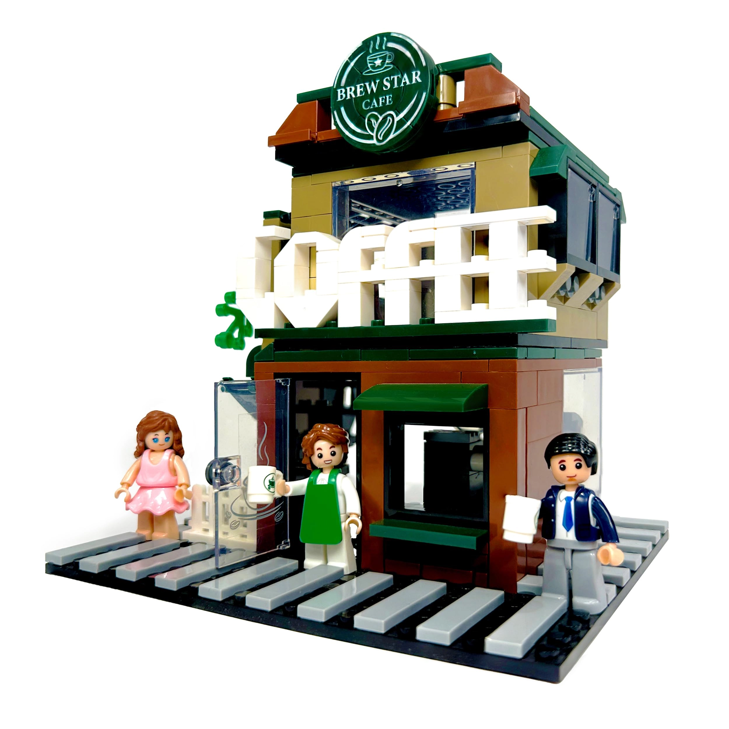 General Jim's Modular Building Blocks - City or Restaurant Themed (Antique Shop)