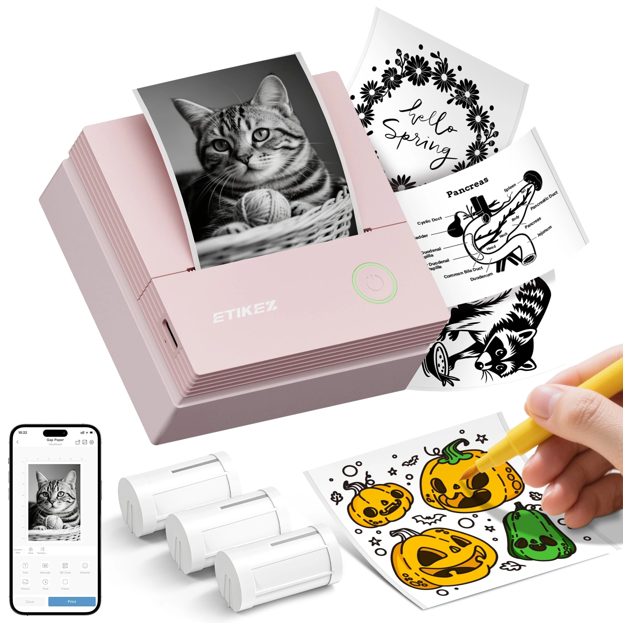 ETIKEZ PM290C - Thermal 54mm