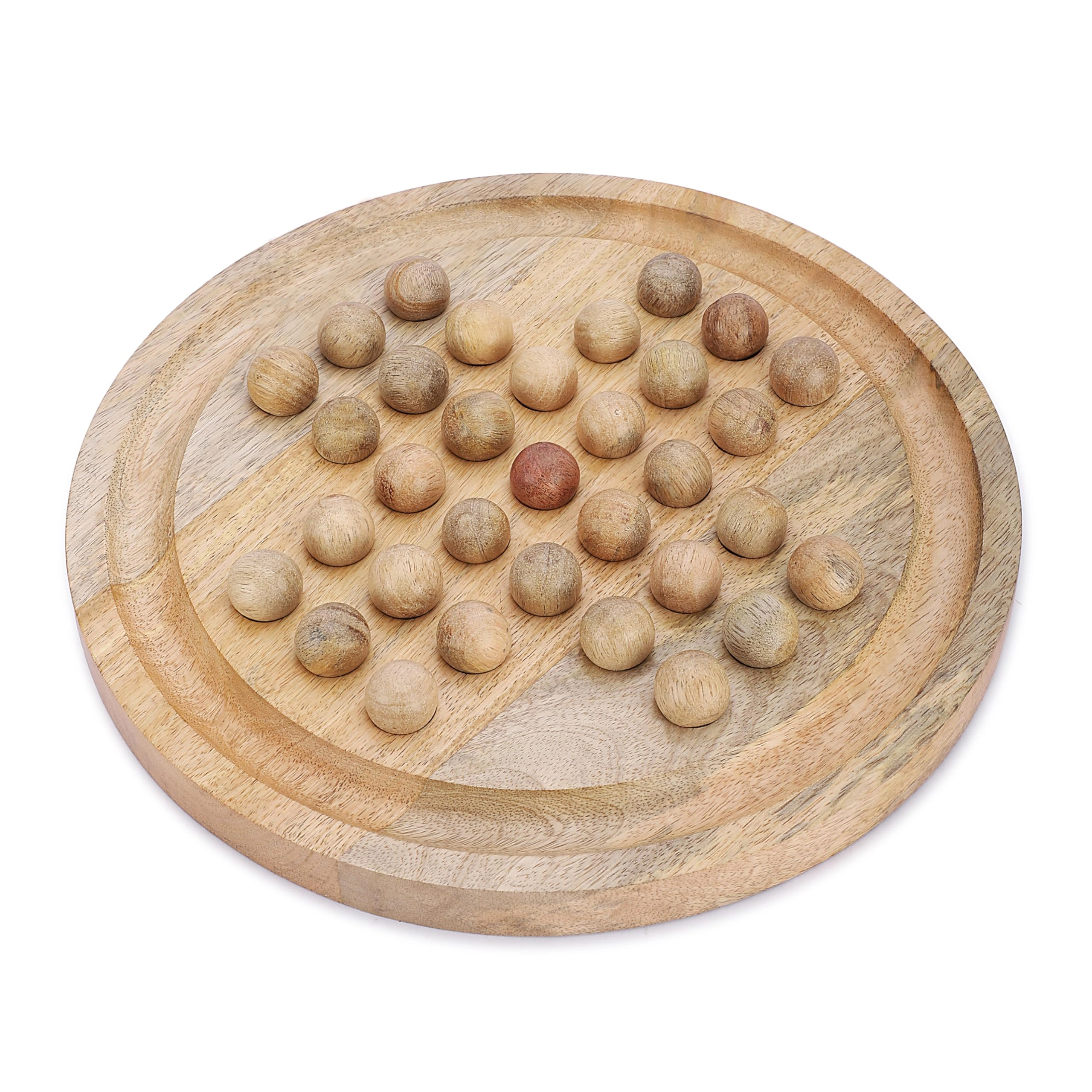 Ajuny Solitaire Wooden Puzzle (AJ-DE-W-GAME-SOLITARE-FULL-WOOD-10.8)