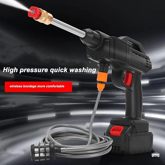 High Pressure Car Washer - Cordless 48V Rechargeable Battery