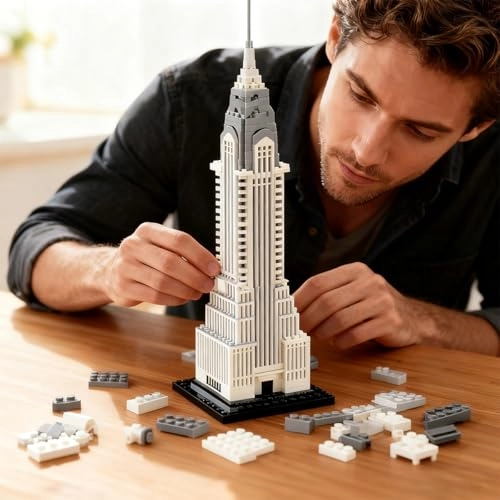 New York Chyslar Building - 1:800 1207Pcs