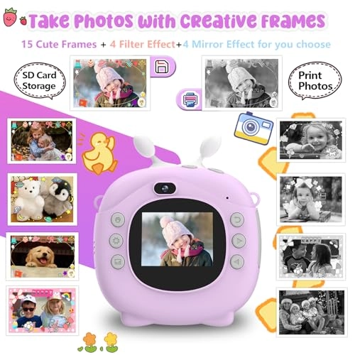 Instant Print Camera - 32GB 1080p