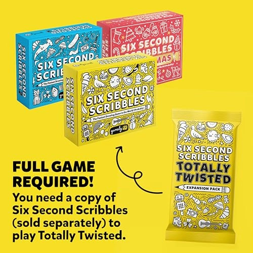 Six Second Scribbles: Totally Twisted - English 8+