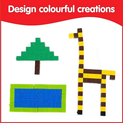 Interlocking Cubes - 3 years and up 1000 pieces