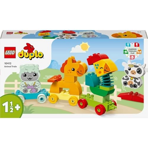 My First Animal Train (10412) - Ages 1-3 4 Animal Figures