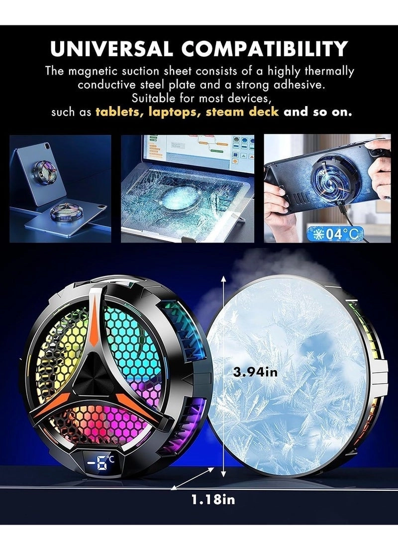 Magnetic iPad Cooler - iPad Surface Pro Samsung Tab Steam Deck