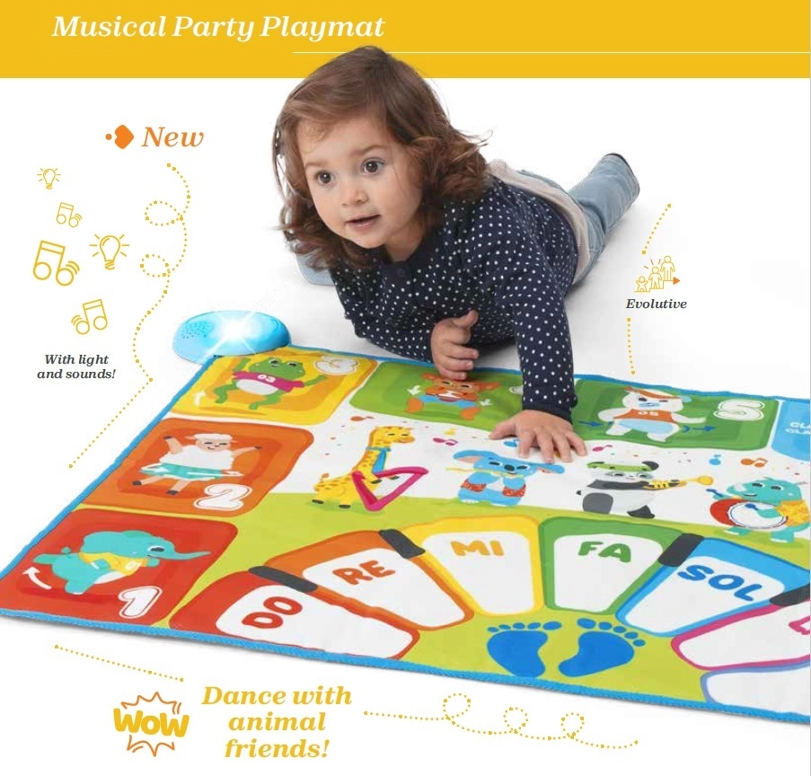 Musical Party Playmat - Suitable for 2 to 5 years