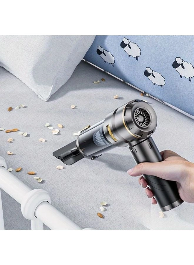4-in-1 Wireless Handheld Vacuum Cleaner - 2000mAh