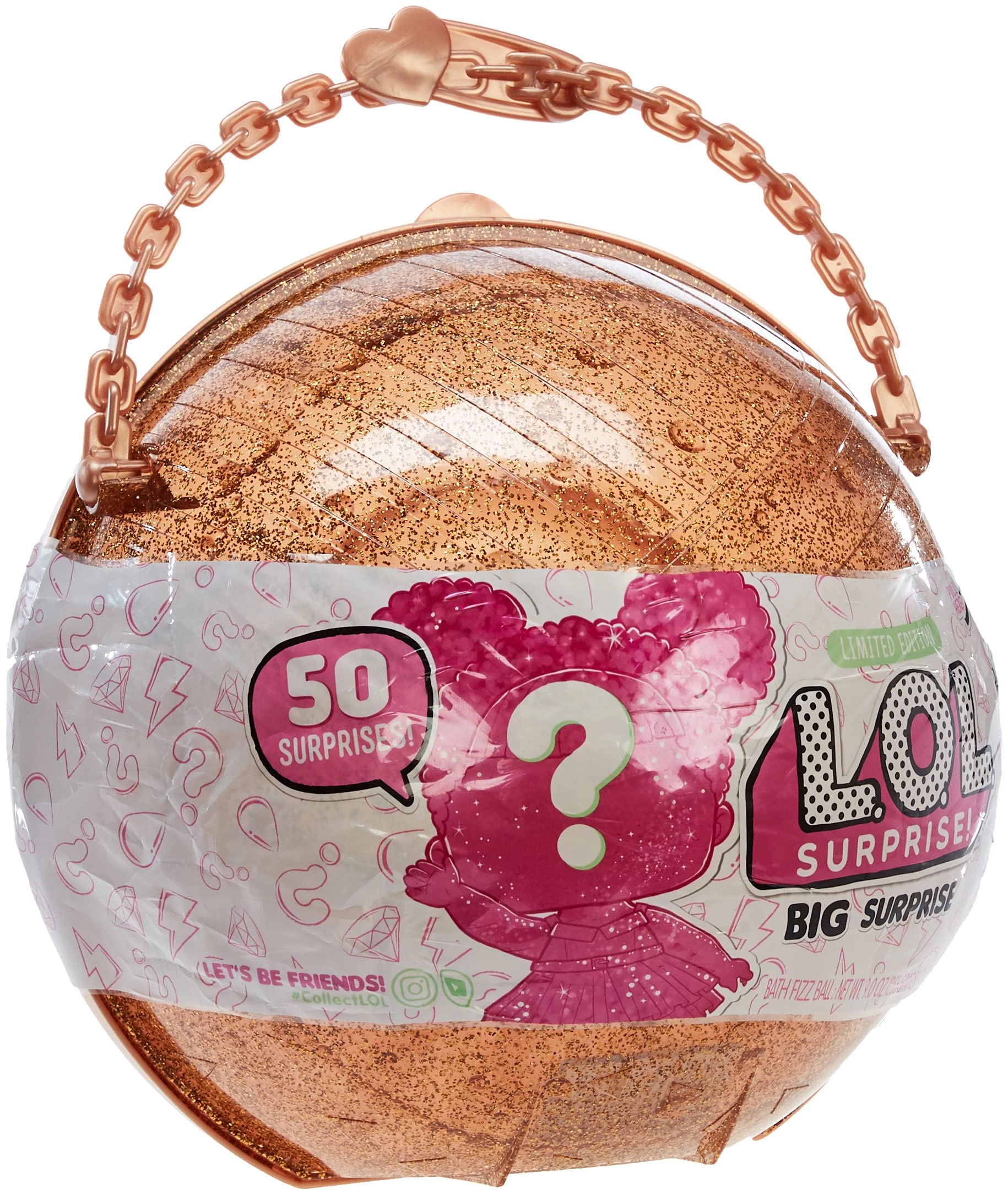 Big Surprise - 50+ Surprises Limited Edition Giant Ball Case Ages 3+
