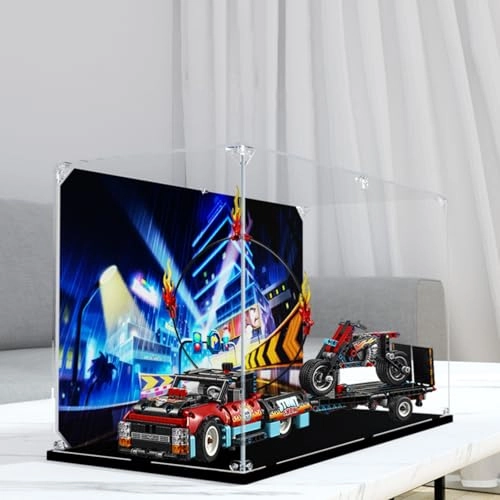 Figure Display Box - for 42106 Stu-nt Show for LE-GO