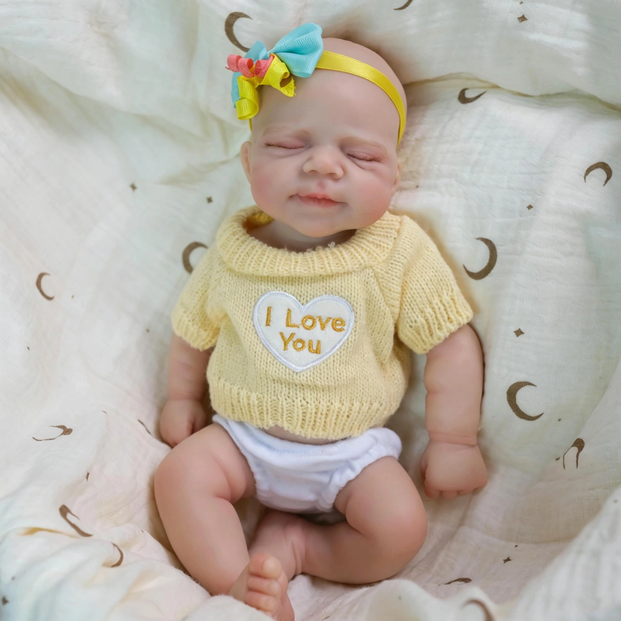Nanjing Tianzeng Gifts Co.,Ltd Pascale Reborn Baby Doll - 12 inch Silicone Ages 3+