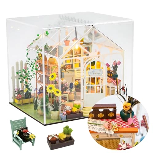 DIY House Craft Kit - Without Dust Cover Paper Wood