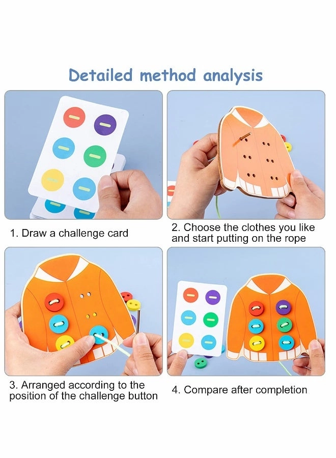 Clothes Lacing Toys - 3 4 5 Years