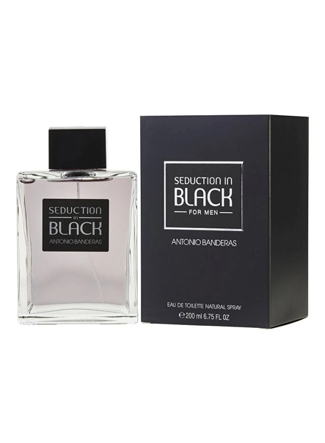 Black Seduction Eau de Toilette 200ml