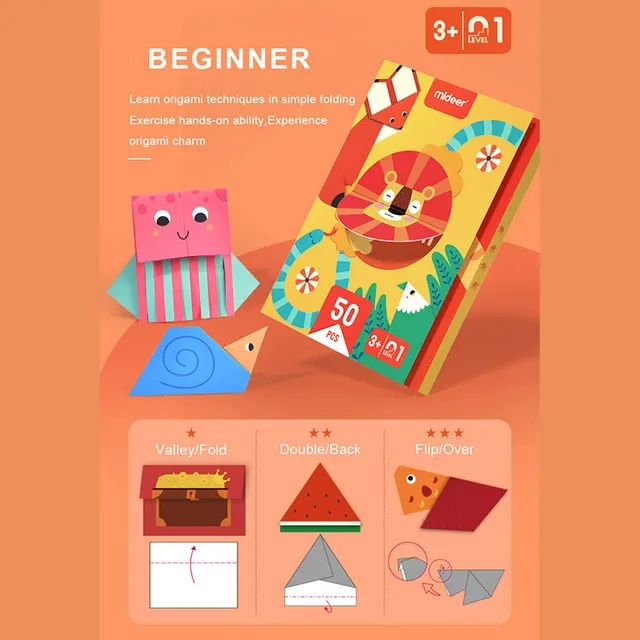 Origami Kit - Level 1 Multi Colour