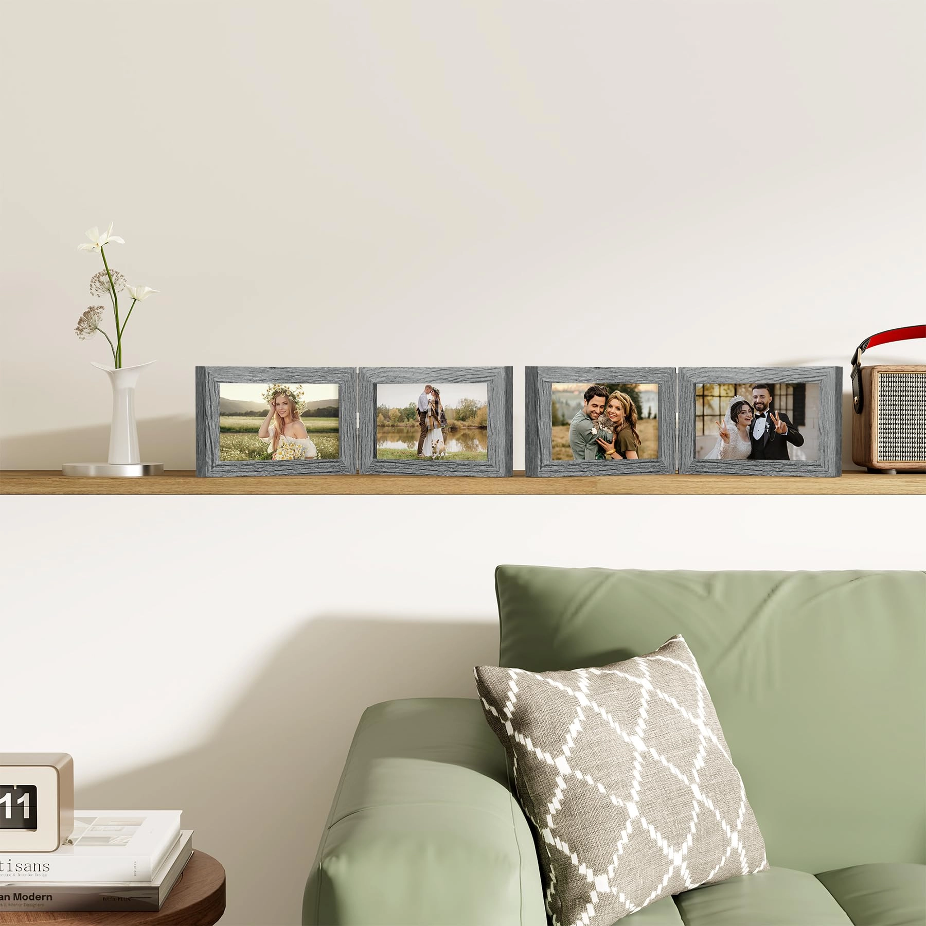 Double 6x4 Picture Frame