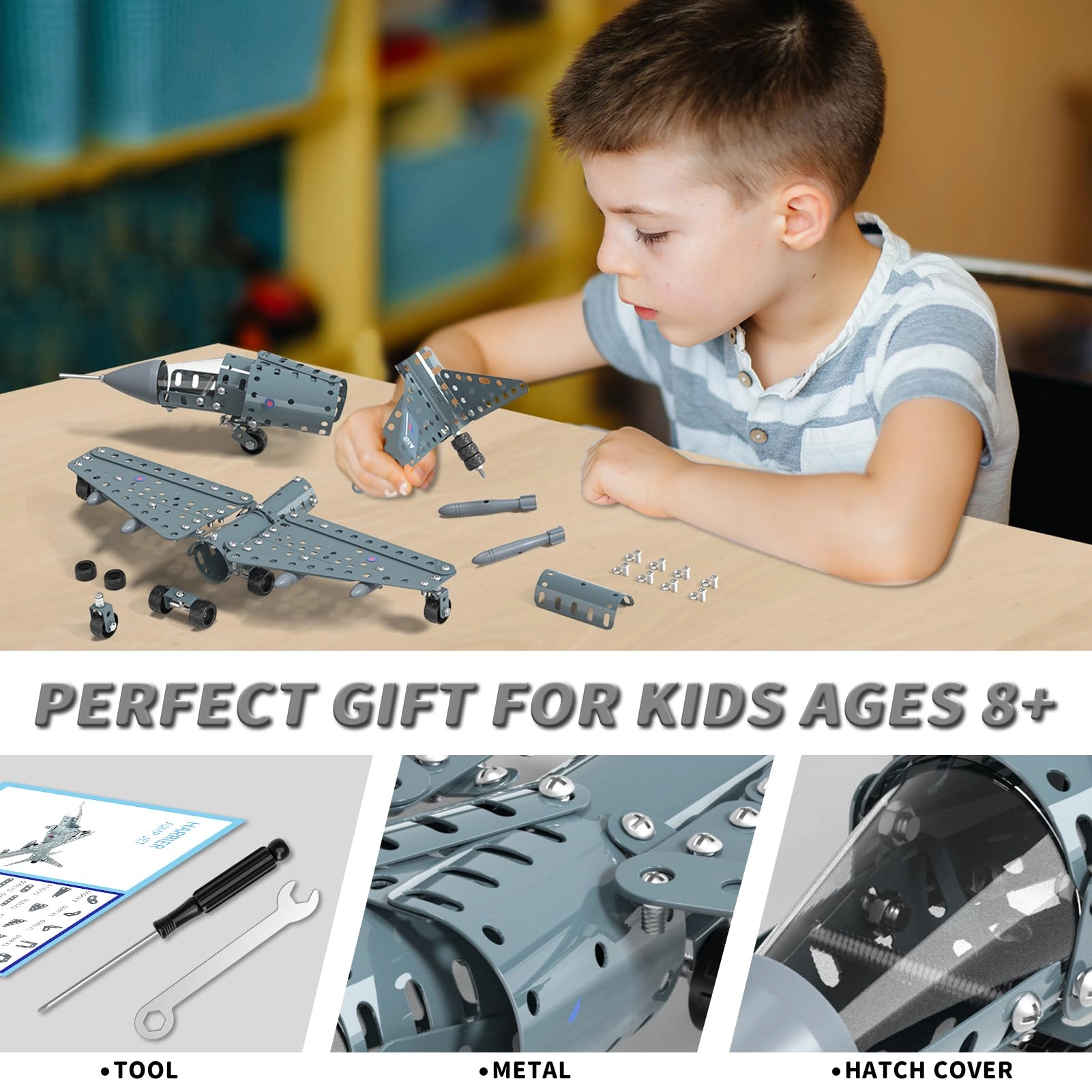 Model Airplane (8802) - STEM Metal
