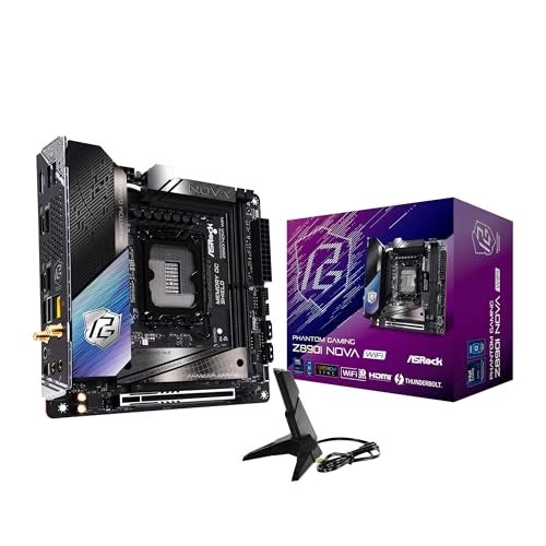 Asrock Phantom Gaming Z890i Nova - Intel Core Ultra LGA1851 DDR5 9466 MHz