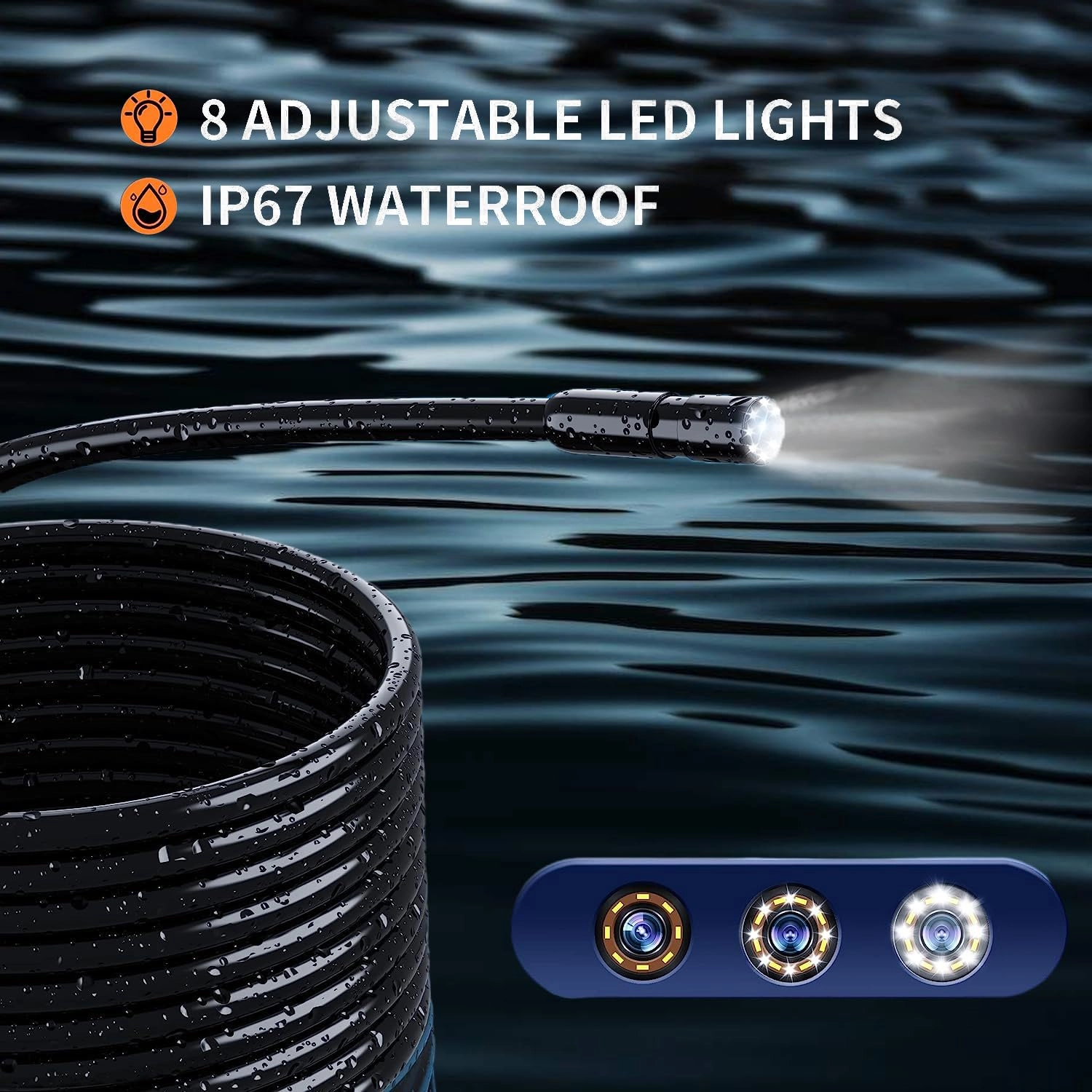 Borescope Endoscope - 8mm 5M