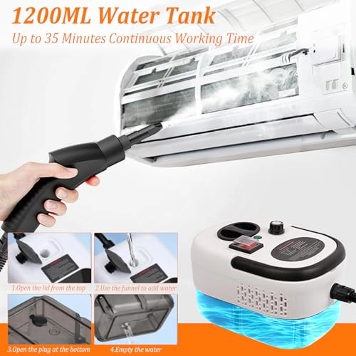 Steam Cleaner - 3 bar 1000 ml