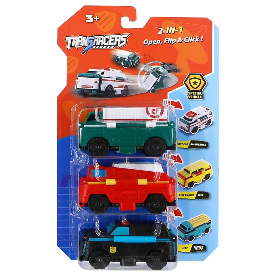 Blister Card Pack of Special Vehicle - 3pcs