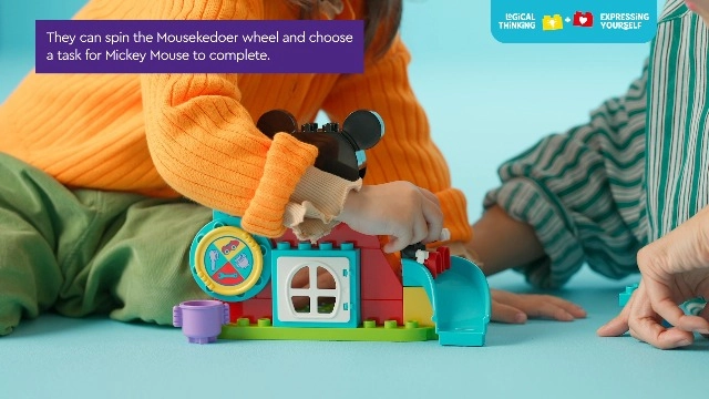 Mickey Mouse Clubhouse & Car Set (10454) - Colour-sorting 2+ Year