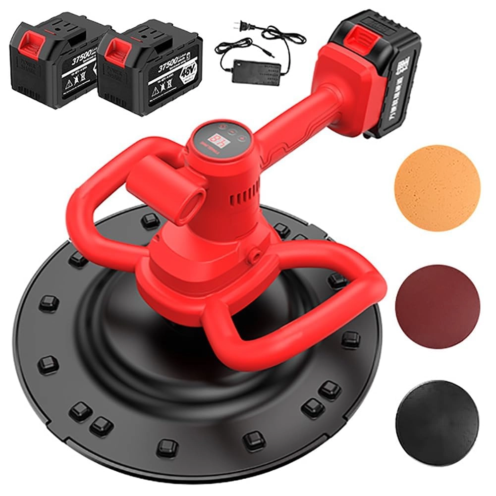 TGFJBOBF Electric Wall Plastering Machine - 25000mA 9 Speed