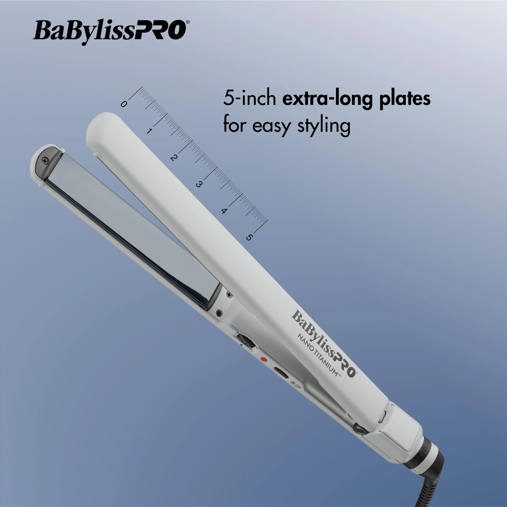 Nano Titanium Ultra-Thin Flat Iron - 1 inch