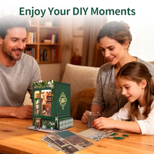 Book Nook (SL001) - DIY LED 3D Puzzle