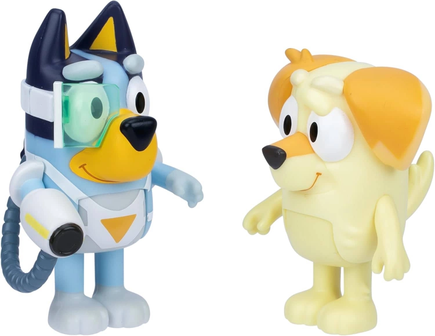Bluey + Neighbor Chucky - Poseable 3+ yrs
