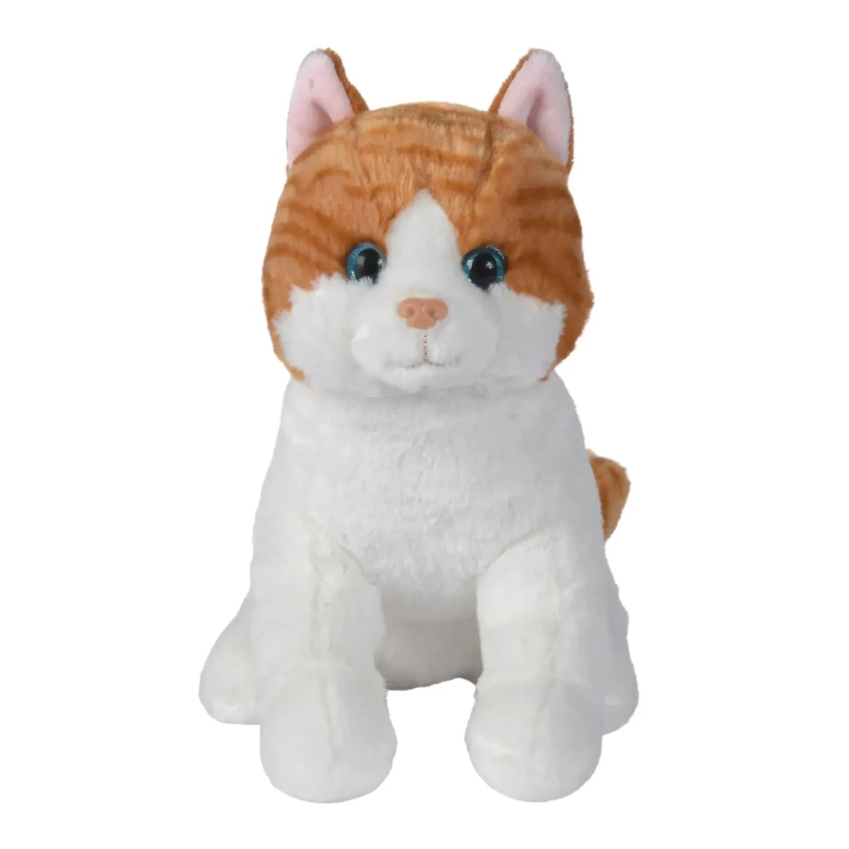 Sitting Cat With Beans - 25 cm