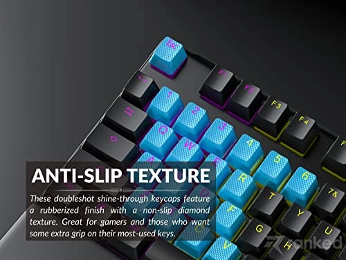 Rubber Keycap Set - OEM Profile Pistachio 23 Keys
