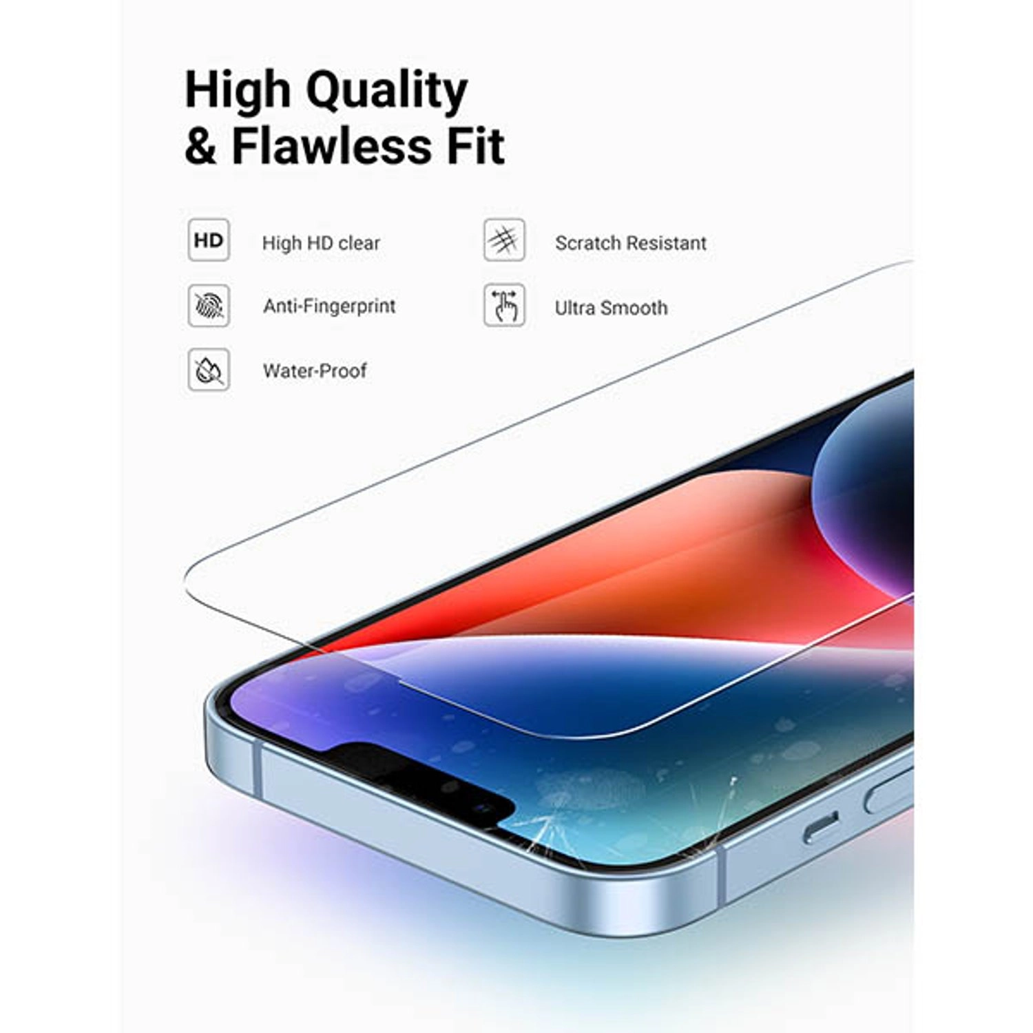 Clear Screen Protector for iPhone 14