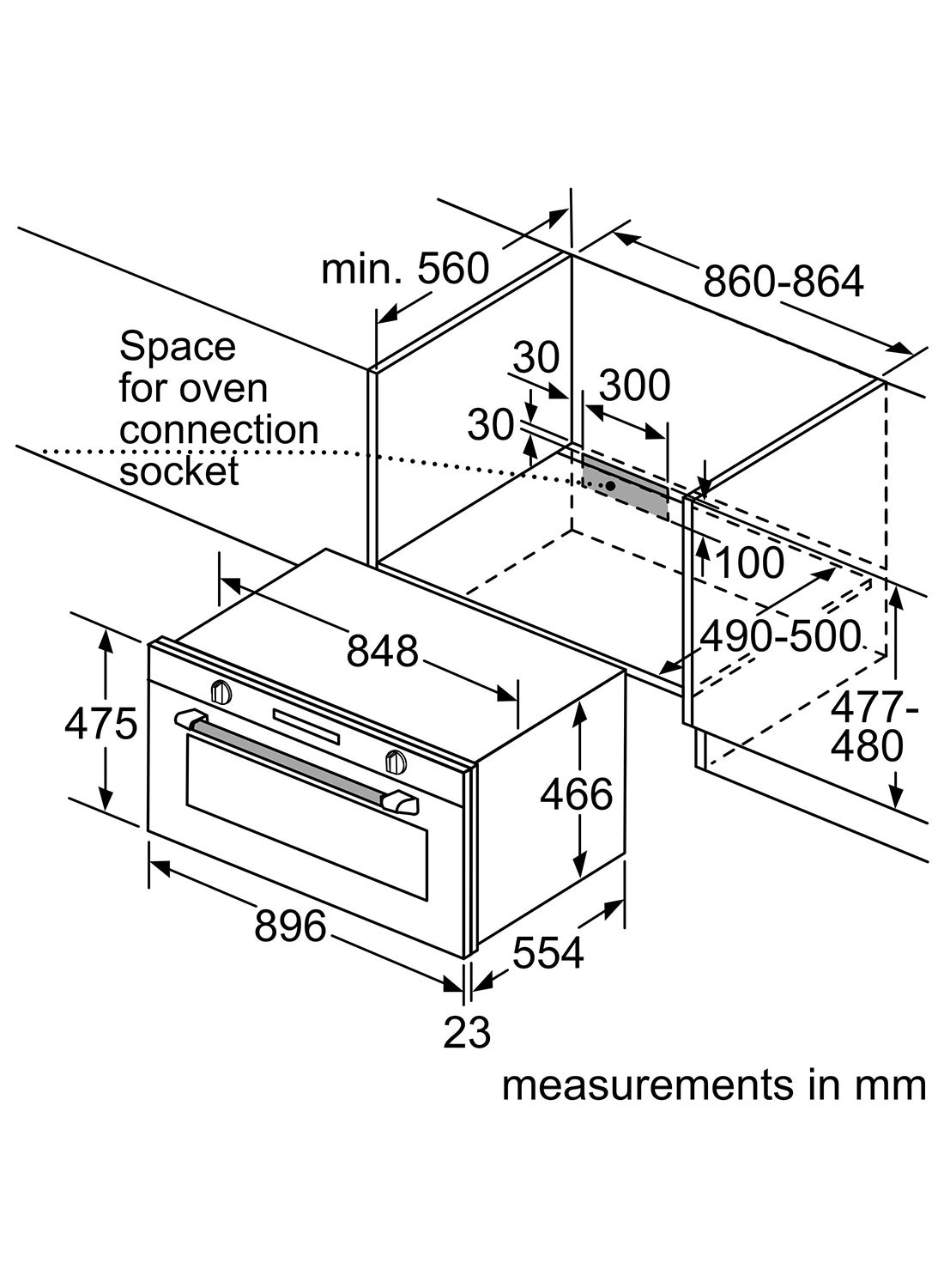 VBC514CR0 Built In Oven