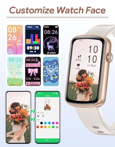 Fitness Tracker - 1.47" IP68 Waterproof Heart Rate Monitor