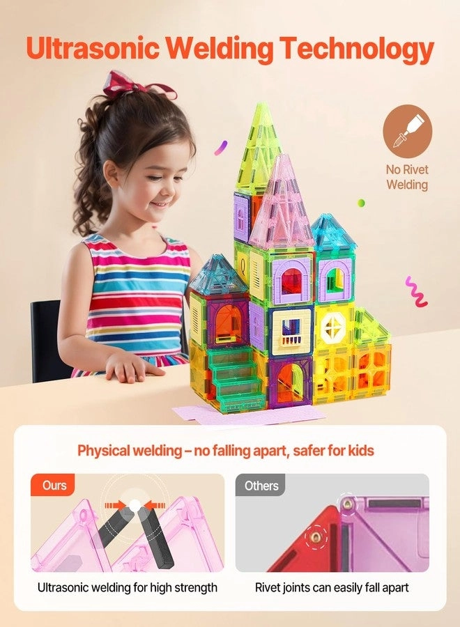 Magnetic Tiles - 121 pcs Set