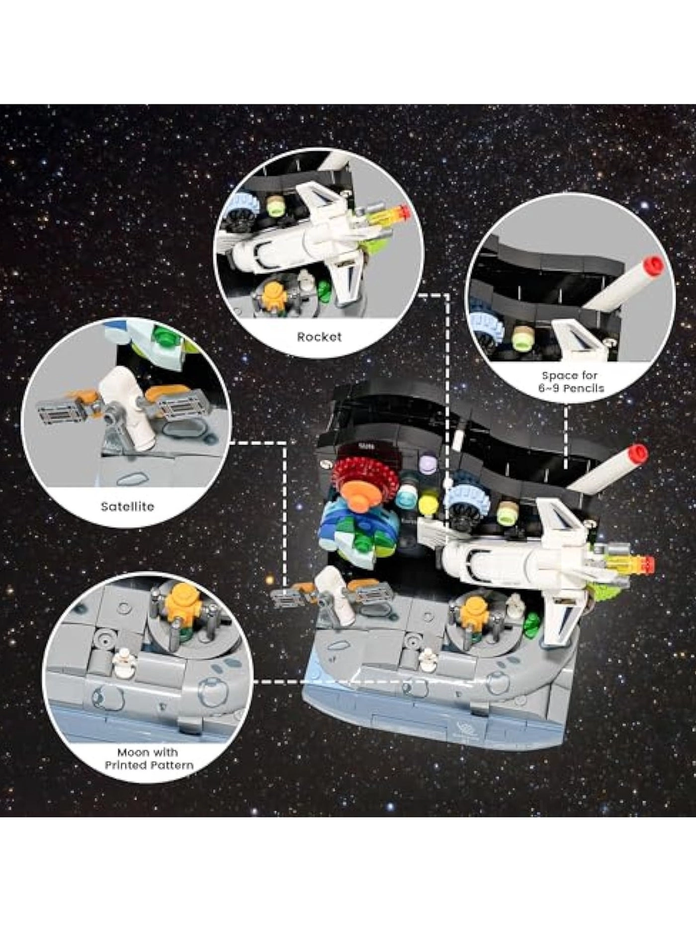 Infinite Universe Building Block Pen Holder