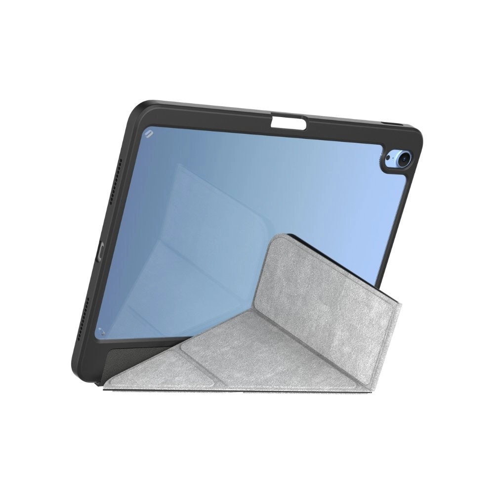 Tri-Fold Stand Folio Case with Stylus Holder for iPad Air 13-inch (2024) / iPad Pro 12.9-inch (2021)