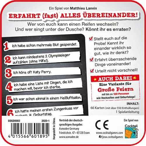 I love Brocoli - German 12+ years 66 playing cards