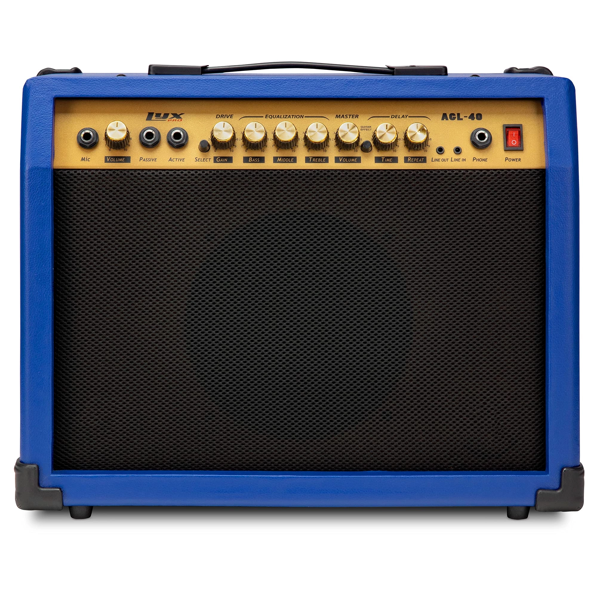 Electric Guitar Amplifier - 40W 8” 4-Ohm Solid State Combo