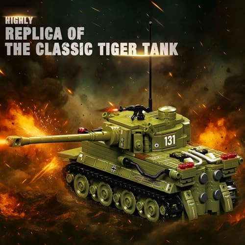 WW2 Army Tank (BuildingBlock) - WW2