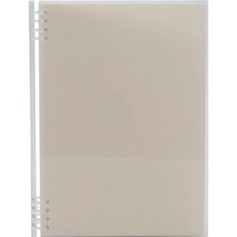 Notebook 19 X 26 cm Spiral - Grid 100 Sheets