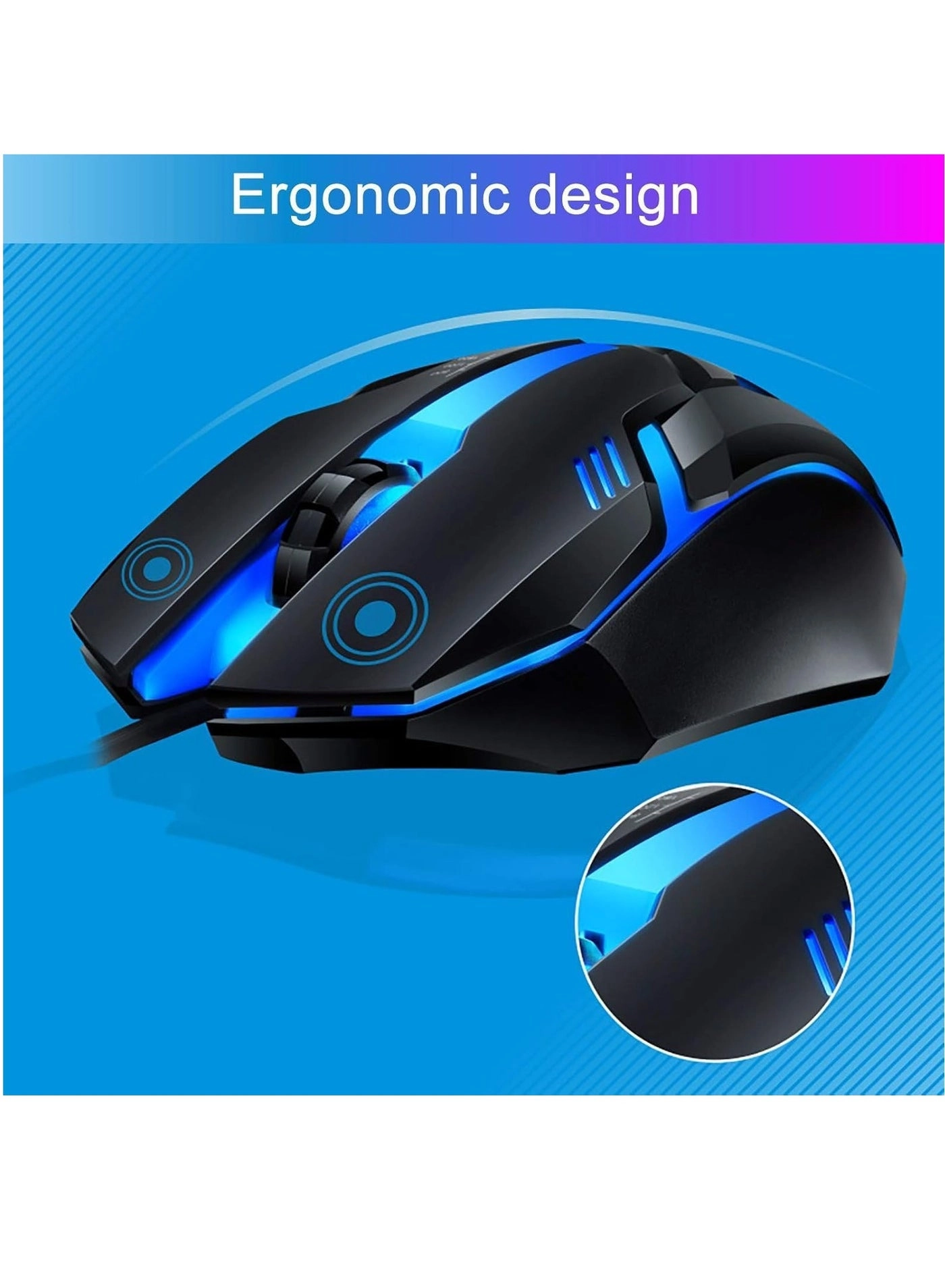 G21 + LED Mouse - IE Wired