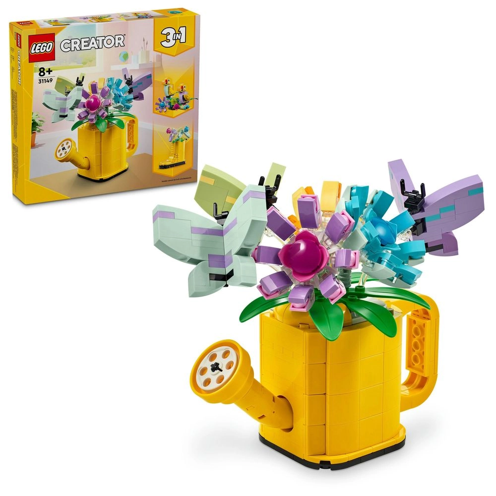 LEGO Flowers in Watering Can (31149) - Yellow