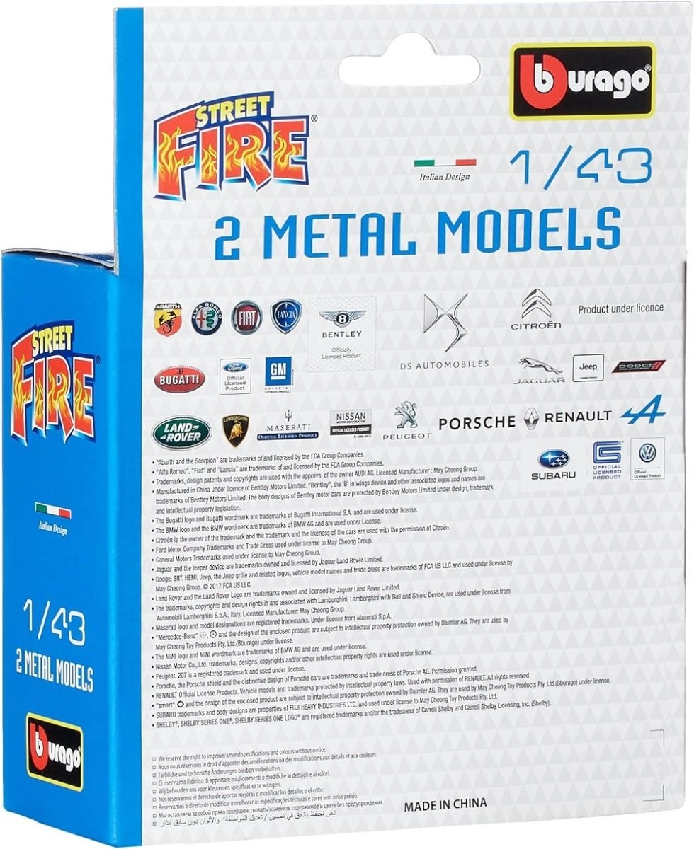 Street Fire 2 - 1:43 2 pcs