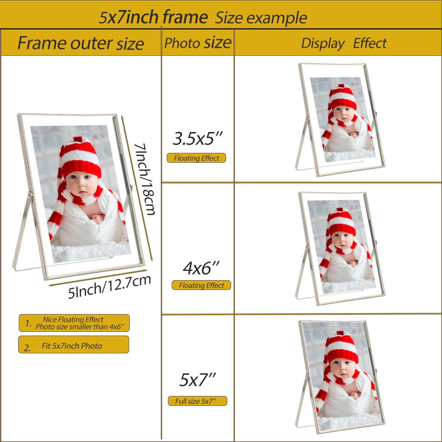 Floating Frame - 5x7" 2