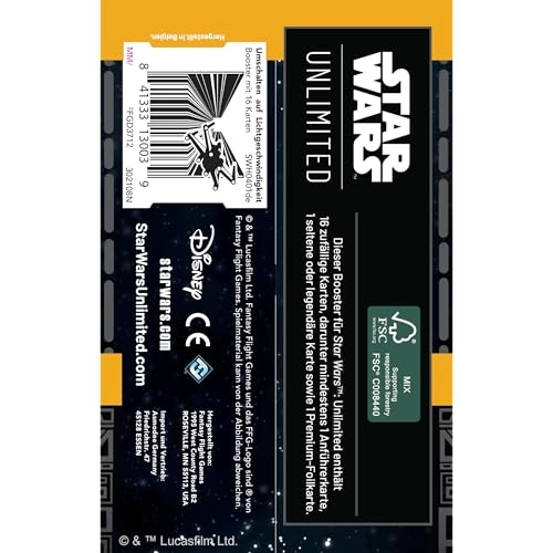 Star Wars: Unlimited: Switch to Light Speed Booster Display (German)